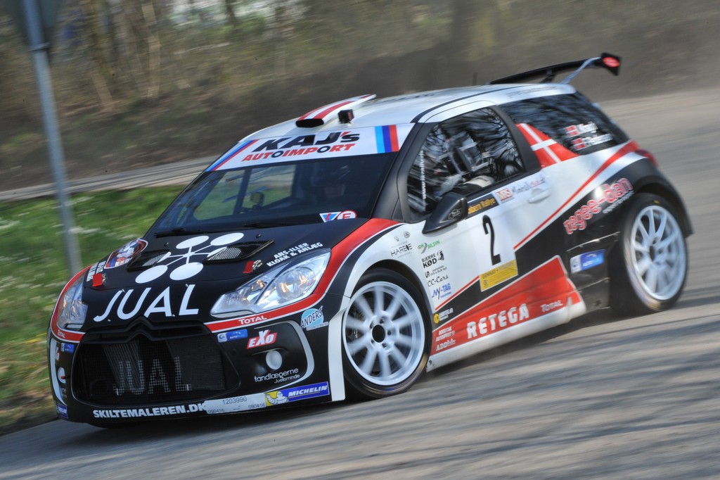 Pinselørdag gælder det rallysprint i Horsens for Ib Kragh